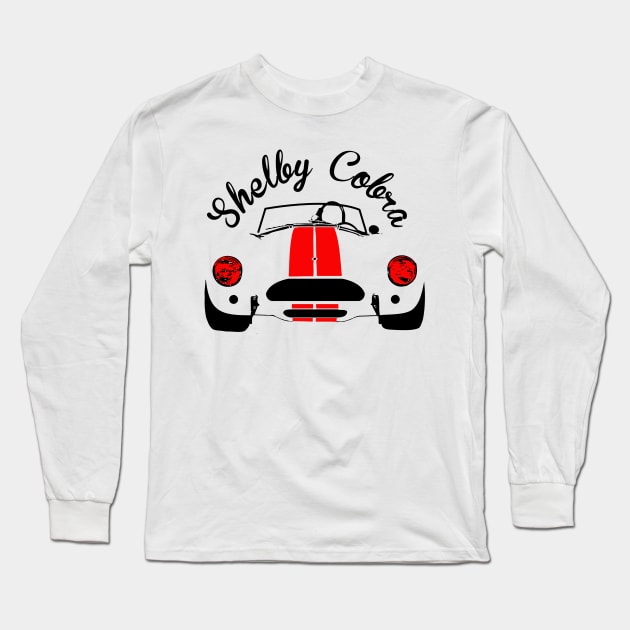 Shelby Cobra Old Style Long Sleeve T-Shirt by mufflebox